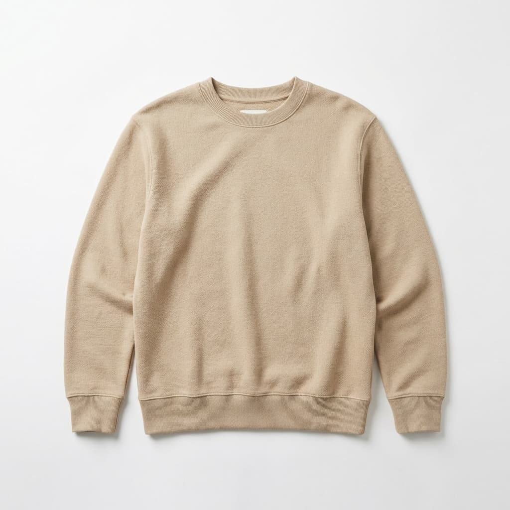Essential Cotton Crewneck - Premium Perfume & Attar Oil by Wun Fragrances